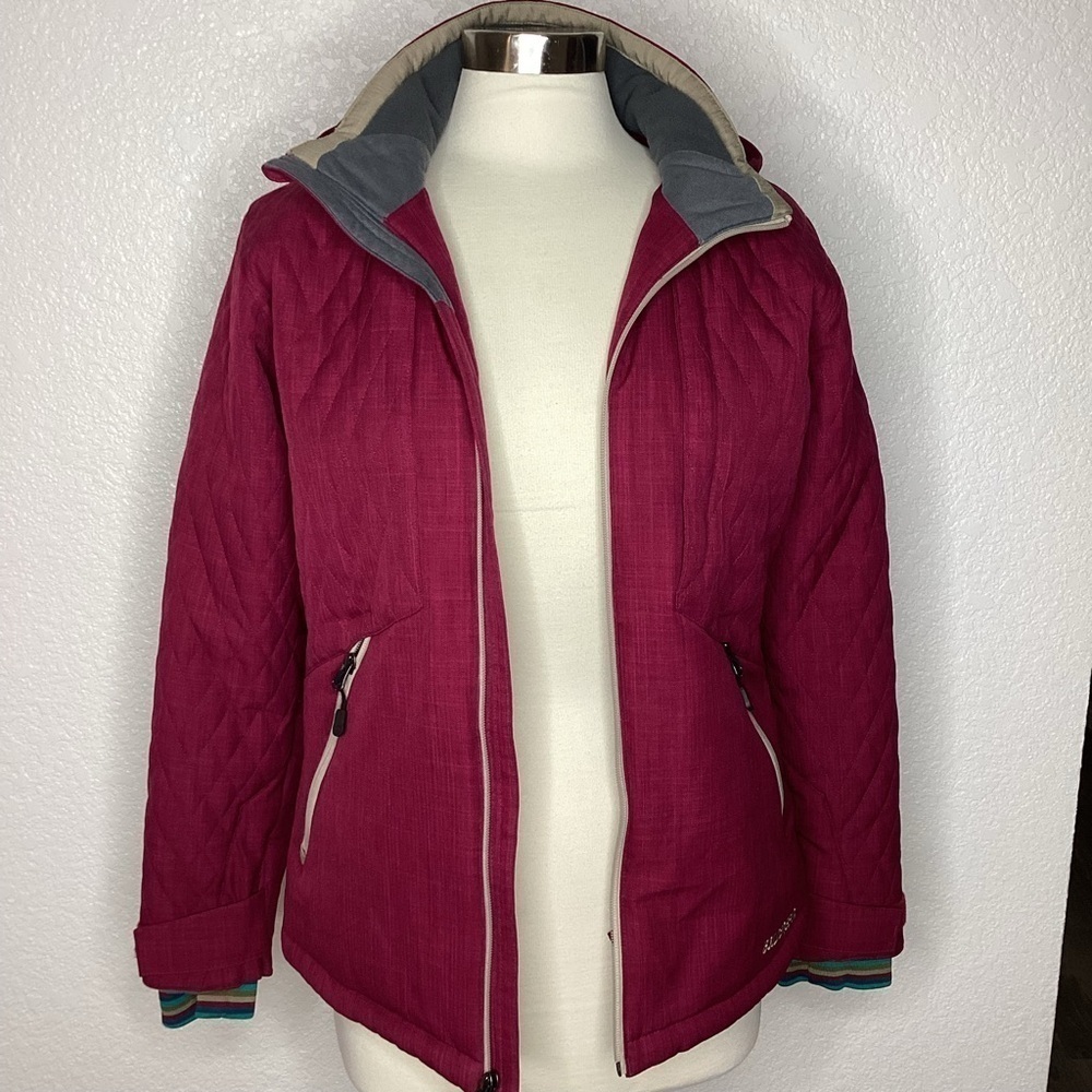 BOULDER GEAR SIZE XL CRANBERRY JUNIORS INSULATED JACKET OUTDOOR‎ SNOW SKI